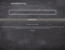 Tablet Screenshot of mainandcentral.org